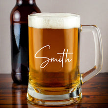 Load image into Gallery viewer, Personalised Pint Beer Glass Gifts