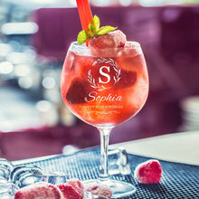 Load image into Gallery viewer, Personalised Large Gin Glass Cocktail Glass Gifts