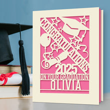 Load image into Gallery viewer, Personalized  Graduation Cards  Gifts 2025