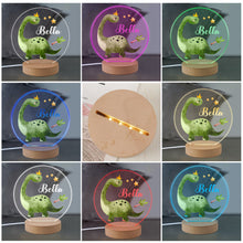 Load image into Gallery viewer, Personalised Acrylic Night Light Gifts Bedroom Decor
