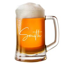 Load image into Gallery viewer, Personalised Pint Beer Glass Gifts