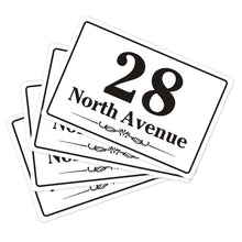 Load image into Gallery viewer, Personalised Bin Numbers for Wheelie Bins Set of 4