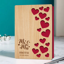 Load image into Gallery viewer, Personalised Wedding Cards with Any Name & Date