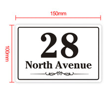 Load image into Gallery viewer, Personalised Bin Numbers for Wheelie Bins Set of 4
