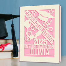 Load image into Gallery viewer, Personalized  Graduation Cards  Gifts 2025