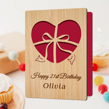 Load image into Gallery viewer, Personalised  Birthday Cards with Any Name & Age