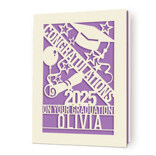 Load image into Gallery viewer, Personalized  Graduation Cards  Gifts 2025