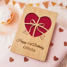 Load image into Gallery viewer, Personalised  Birthday Cards with Any Name & Age