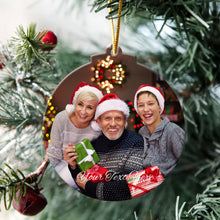 Load image into Gallery viewer, 2024 Christmas Tree  Baubles with Photo Christmas
