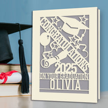 Load image into Gallery viewer, Personalized  Graduation Cards  Gifts 2025