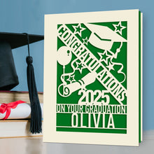 Load image into Gallery viewer, Personalized  Graduation Cards  Gifts 2025