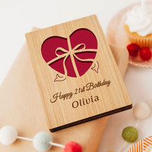 Load image into Gallery viewer, Personalised  Birthday Cards with Any Name & Age