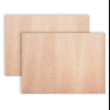 Load image into Gallery viewer, Premium Cherry Wood Veneered MDF - 3mm Thickness 23.6 x 15.7 Inch A2 for for Woodcraft Model, Crafts, Painting, Engraving, Stenciling, Home Decor