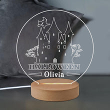 Load image into Gallery viewer, 7 Colors Night Light Table Light  Ghost Bat Ornament