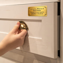 Load image into Gallery viewer, Engraved Name Plates for Urns 2" x 4"