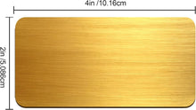 Load image into Gallery viewer, Engraved Name Plates for Urns 2" x 4"