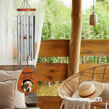 Load image into Gallery viewer, Personalized Pet Memorial Wind Chimes with Photo