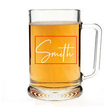 Load image into Gallery viewer, Personalised Pint Beer Glass Gifts