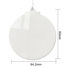 Load image into Gallery viewer, Custom Xmas Tree Bauble for Family 2024 Christmas Decorations