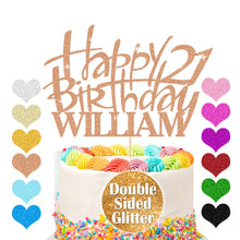 Load image into Gallery viewer, Personalised 18th Birthday Cake Topper Any Name Age - EDSG