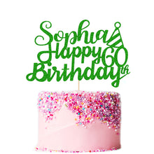 Load image into Gallery viewer, Personalised Cake Topper for Girl - EDSG