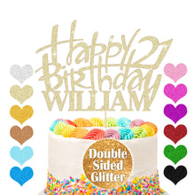 Load image into Gallery viewer, Personalised 18th Birthday Cake Topper Any Name Age - EDSG