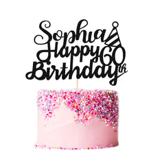 Load image into Gallery viewer, Personalised Cake Topper for Girl - EDSG