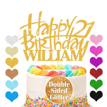 Load image into Gallery viewer, Personalised 18th Birthday Cake Topper Any Name Age - EDSG