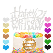 Load image into Gallery viewer, Personalised 18th Birthday Cake Topper Any Name Age - EDSG