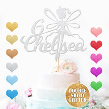 Load image into Gallery viewer, Personalised Fairy Happy Birthday Cake Topper - EDSG