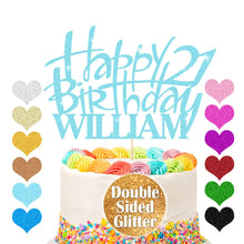 Load image into Gallery viewer, Personalised 18th Birthday Cake Topper Any Name Age - EDSG