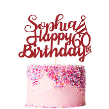 Load image into Gallery viewer, Personalised Cake Topper for Girl - EDSG