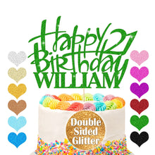 Load image into Gallery viewer, Personalised 18th Birthday Cake Topper Any Name Age - EDSG