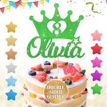 Load image into Gallery viewer, Personalised  Cake Topper Any Text Crown