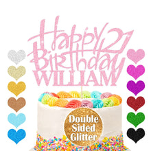Load image into Gallery viewer, Personalised 18th Birthday Cake Topper Any Name Age - EDSG
