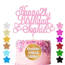 Load image into Gallery viewer, Personalised Birthday Cake Topper  Any Age