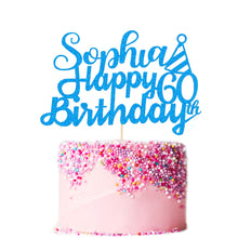 Load image into Gallery viewer, Personalised Cake Topper for Girl - EDSG