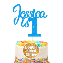 Load image into Gallery viewer, Personalised Birthday Cake Topper Any Name Any Age - EDSG