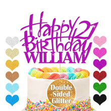 Load image into Gallery viewer, Personalised 18th Birthday Cake Topper Any Name Age - EDSG