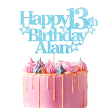 Load image into Gallery viewer, Personalised Birthday Cake Topper