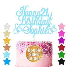 Load image into Gallery viewer, Personalised Birthday Cake Topper  Any Age