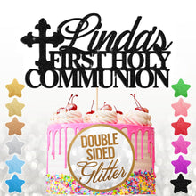 Load image into Gallery viewer, Personalised First Holy Communion Cake Topper - EDSG
