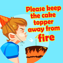 Load image into Gallery viewer, Personalised  Fabulous At 50th Cake Topper