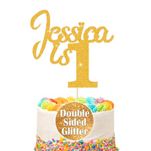 Load image into Gallery viewer, Personalised Birthday Cake Topper Any Name Any Age - EDSG