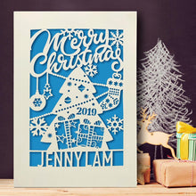 Load image into Gallery viewer, Personalised Merry Christmas Cards - EDSG