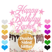 Load image into Gallery viewer, Personalised Happy Birthday Cake Topper - EDSG