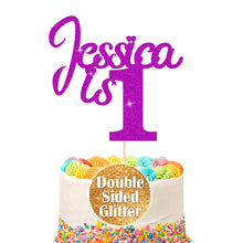 Load image into Gallery viewer, Personalised Birthday Cake Topper Any Name Any Age - EDSG