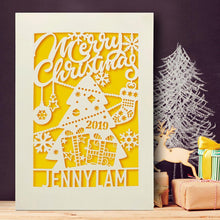 Load image into Gallery viewer, Personalised Merry Christmas Cards - EDSG