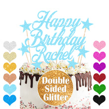 Load image into Gallery viewer, Personalised Happy Birthday Cake Topper - EDSG