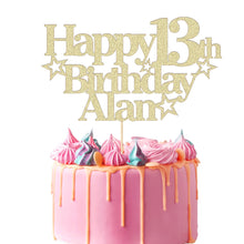 Load image into Gallery viewer, Personalised Birthday Cake Topper